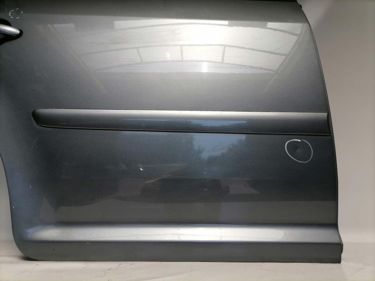 VW Touran 1T original Tür hinten rechts LD7X-Platinum Grey Rohbau Bj.2004